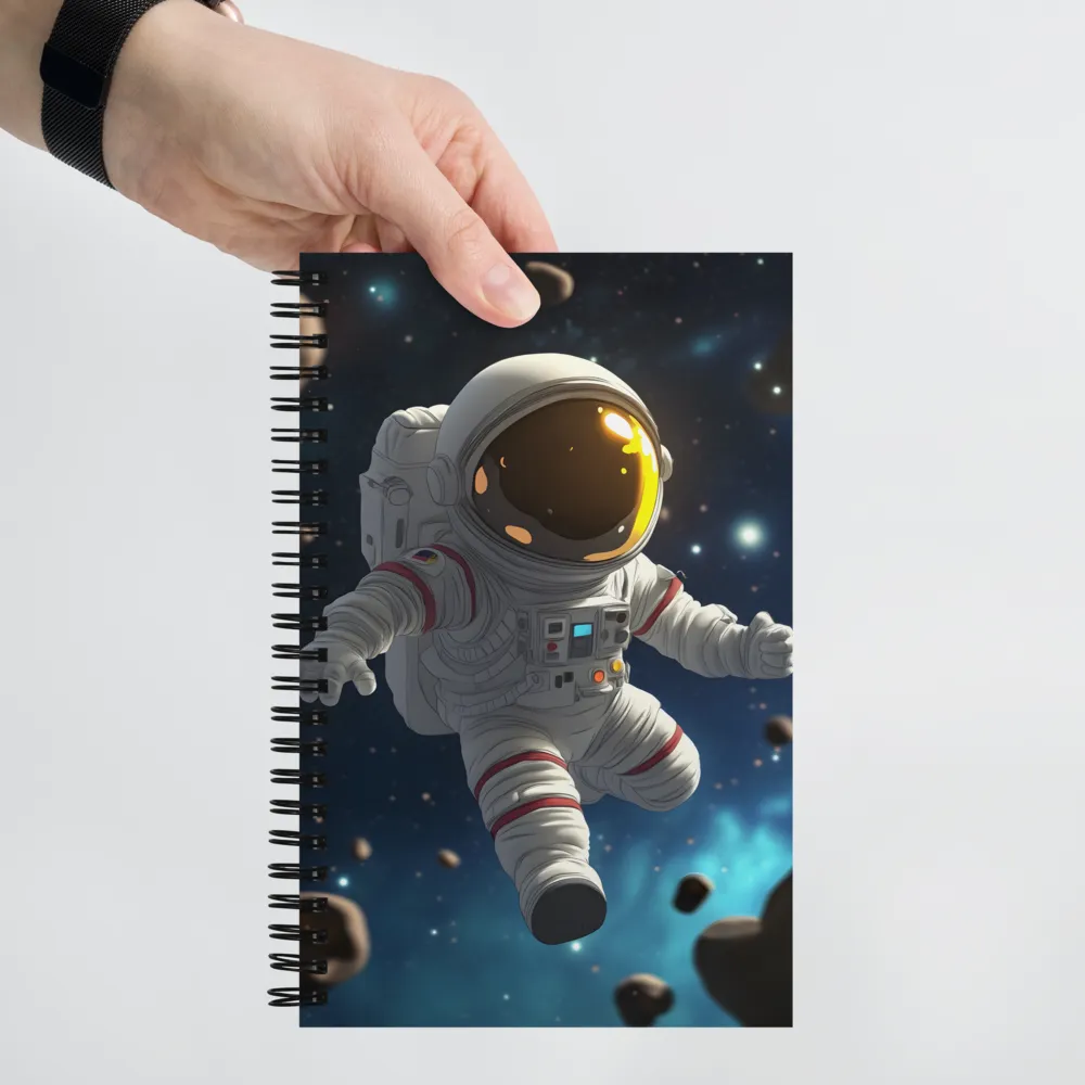 Cosmic Voyager 
 Spiral Notebook | 140 pages