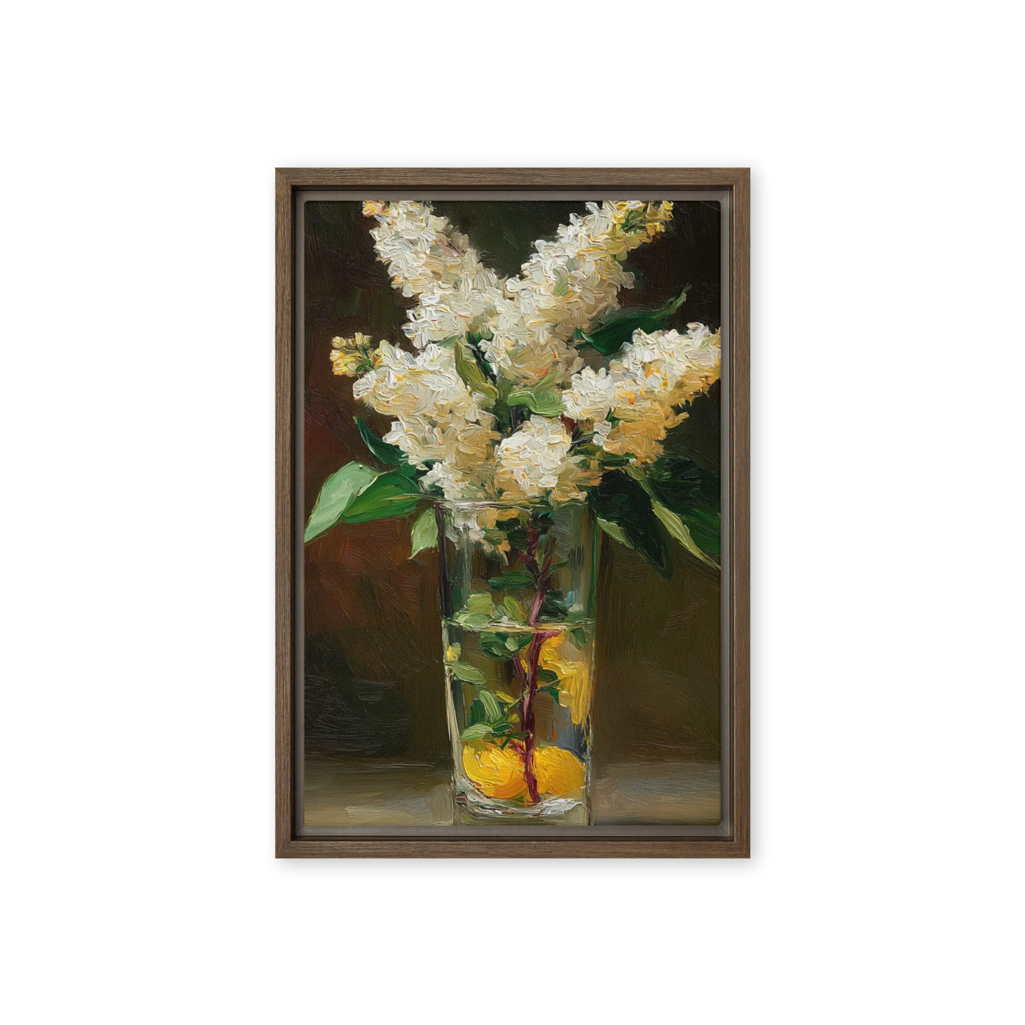 Thick paint ridges and transient light — Heavy palette-knife oils