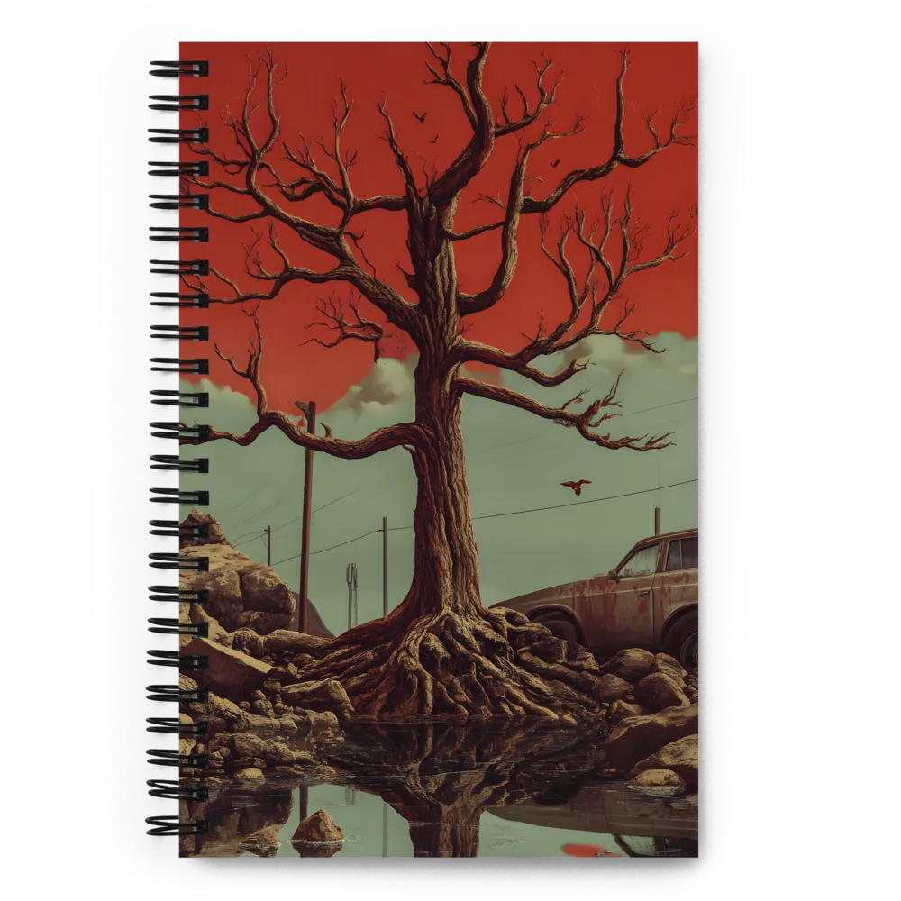 Echoes of a Barren Land 
 Spiral Notebook | 140 pages