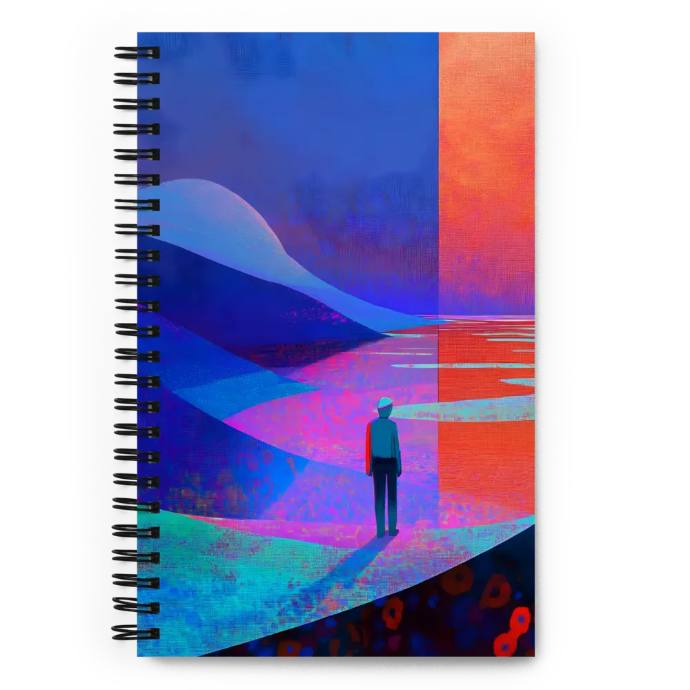 Fragmented Horizon 
 Spiral Notebook | 140 pages