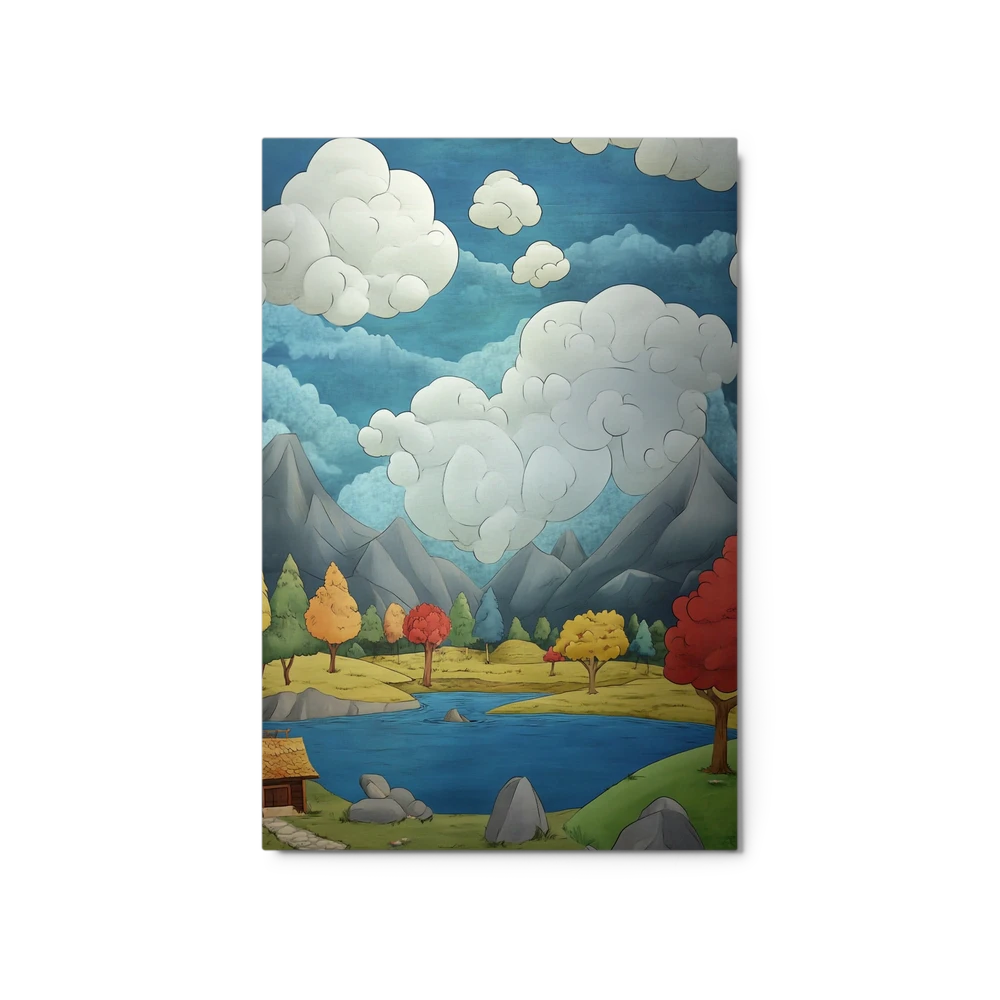 Whispering Lake Valley | Art Print