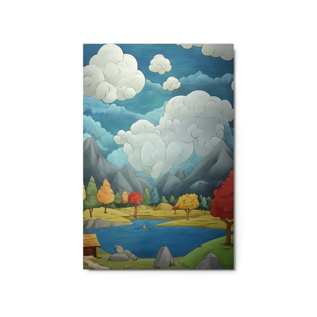 Whispering Lake Valley | Art Print