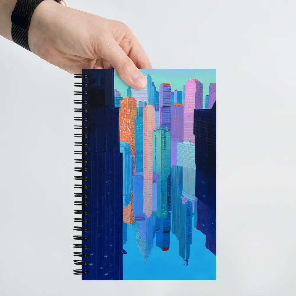Surreal Urban Reflection 
 Spiral Notebook | 140 pages