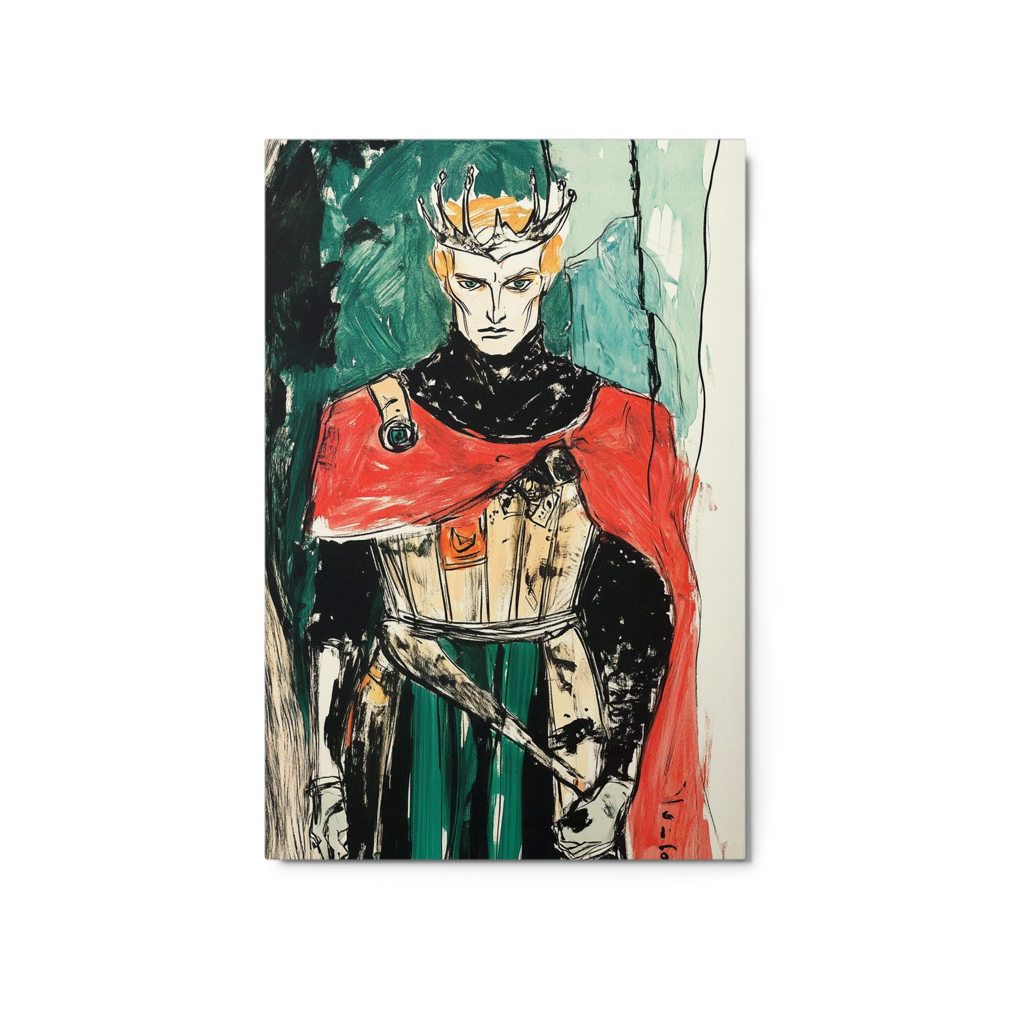 Regal King Illustration