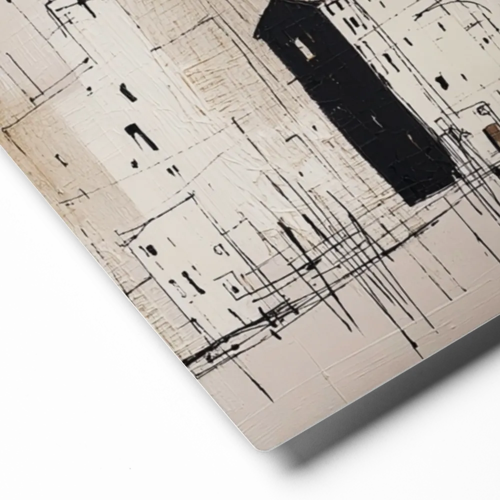 Urban Lines 
 Metal Print | 16″x 20″