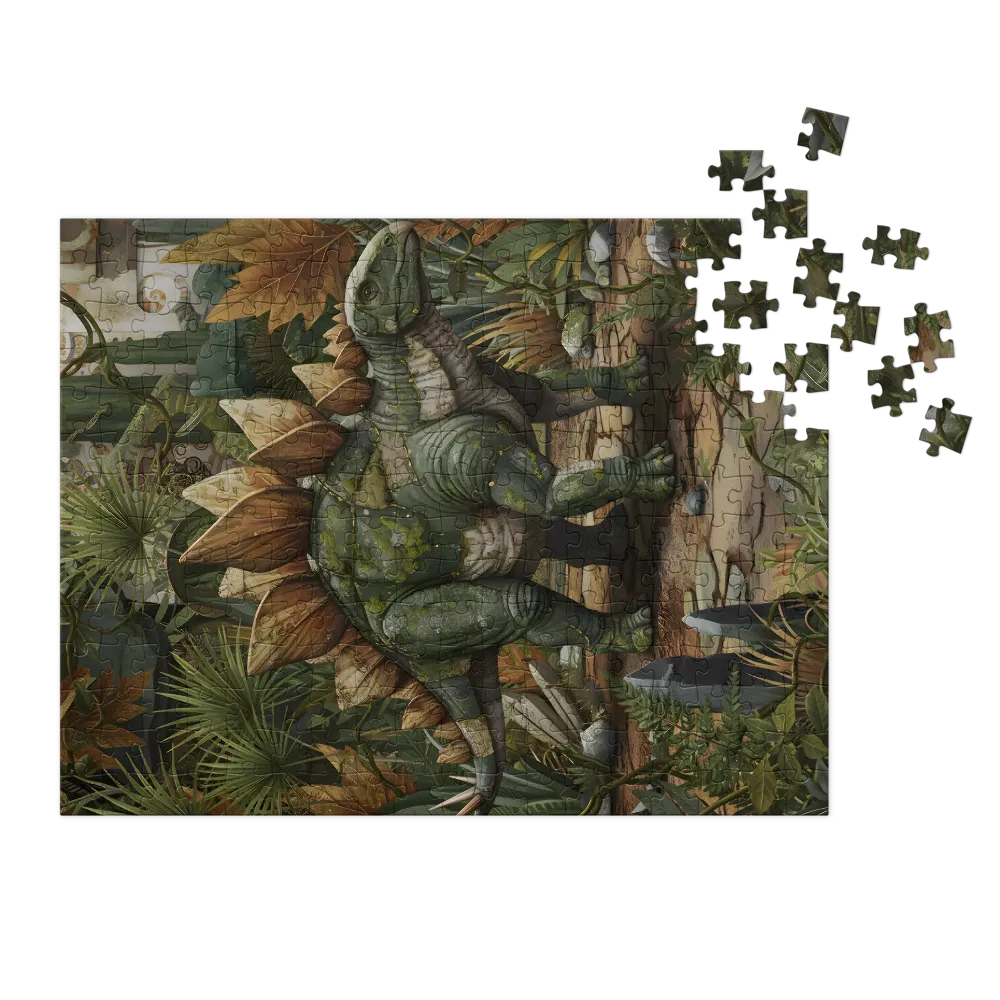 Mossbound Stegosaurus | Jigsaw Puzzles