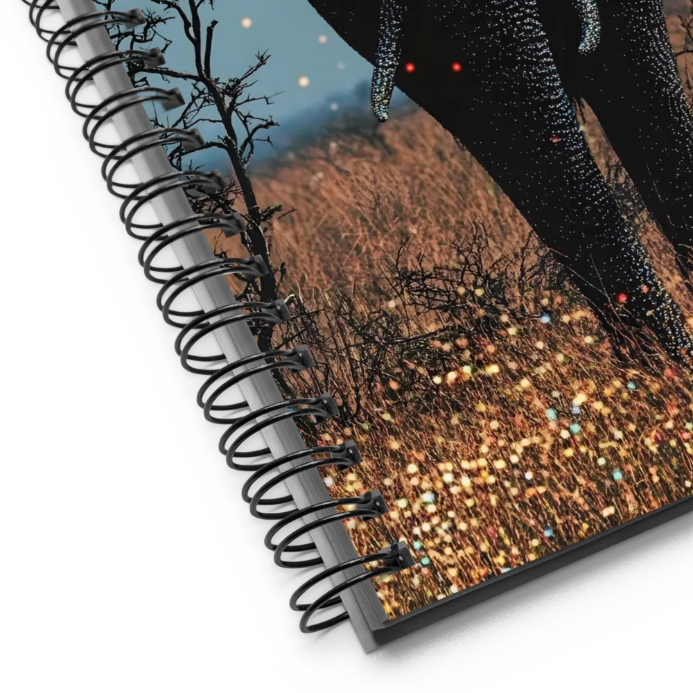 Elephant of Stardust 
 Spiral Notebook | 140 pages