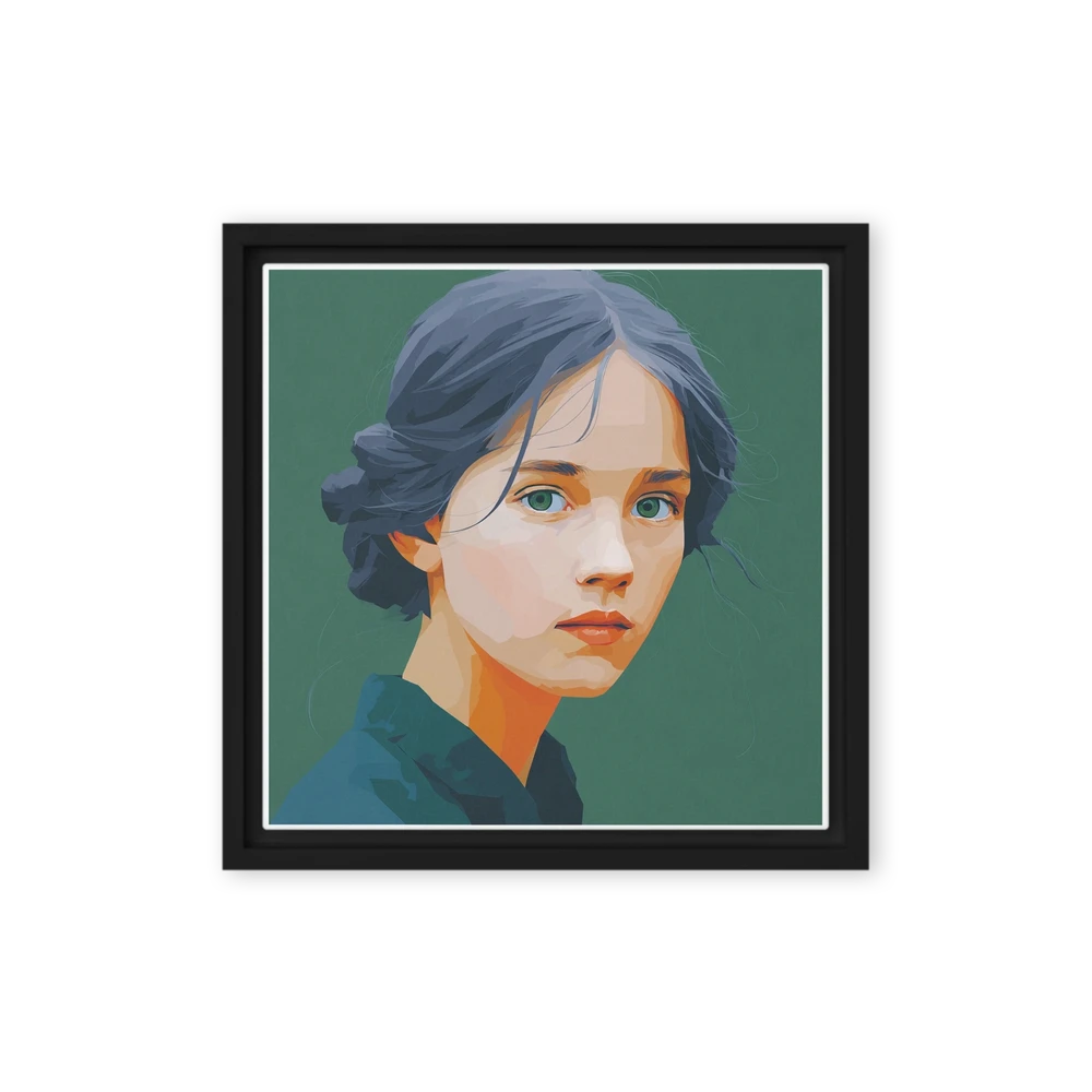 Emerald Gaze | Art Print