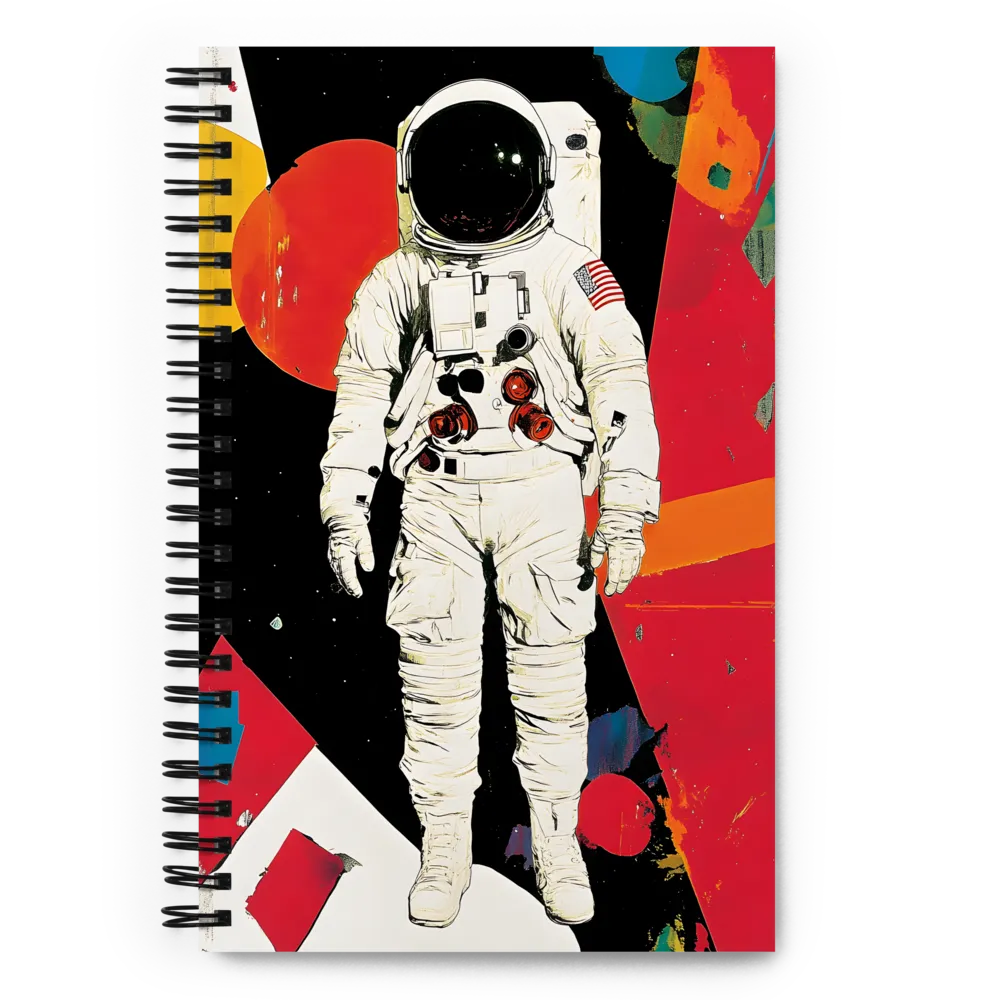 Retro Cosmic Journey 
 Spiral Notebook | 140 pages