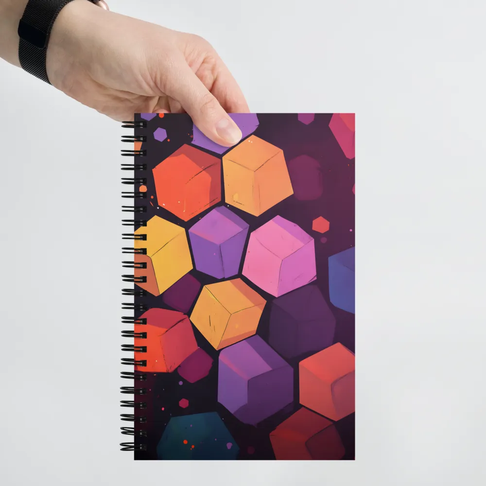 Cosmic Cube Composition 
 Spiral Notebook | 140 pages