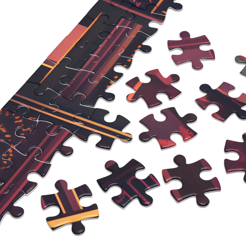 Nocturnal Glow 
 Jigsaw Puzzle in Tin Box