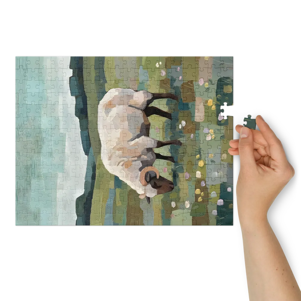 Grazing Sheep | Jigsaw Puzzles