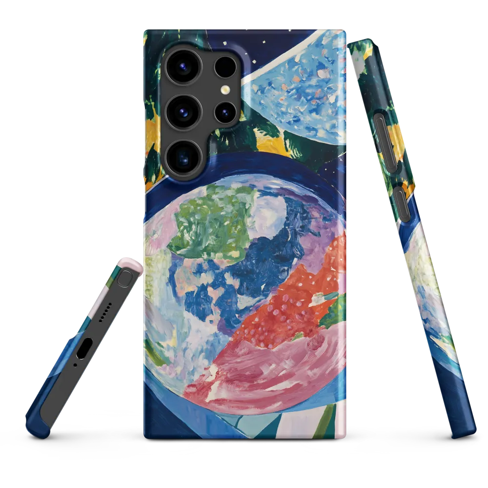 Colorful Abstract Planets | Phone Case