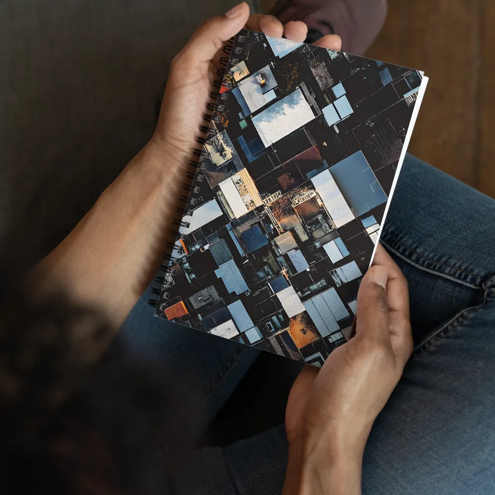 Urban Rooftop Geometry 
 Spiral Notebook | 140 pages