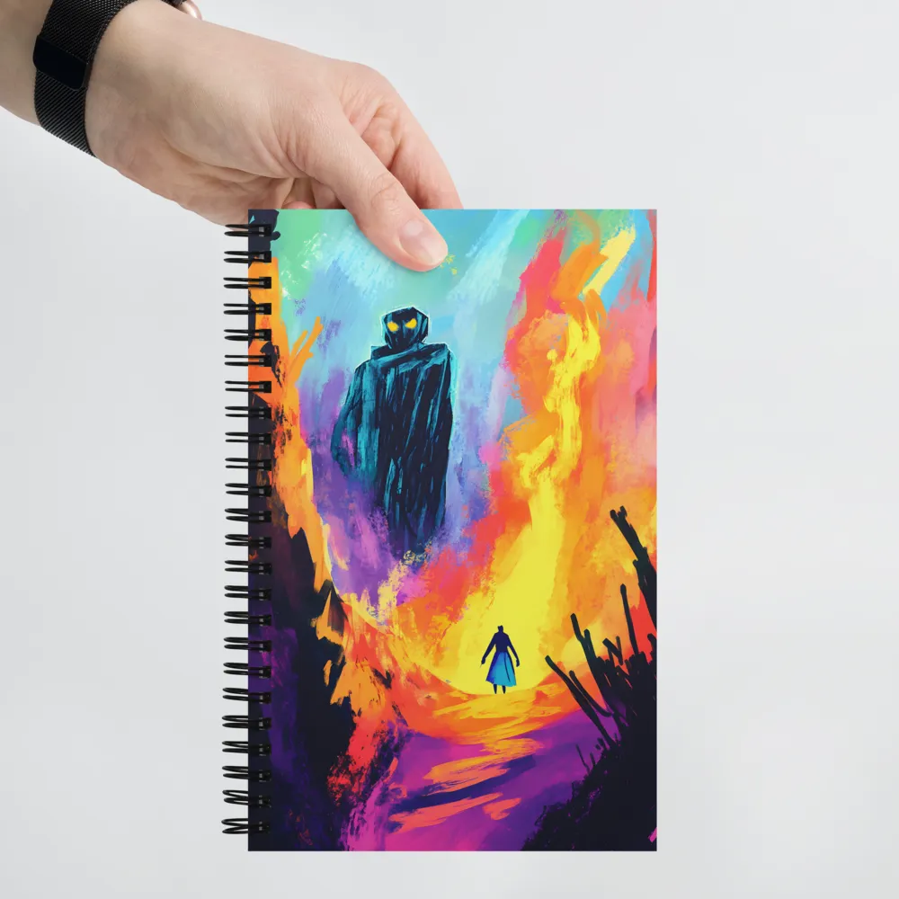 The Hooded Guardian 
 Spiral Notebook | 140 pages