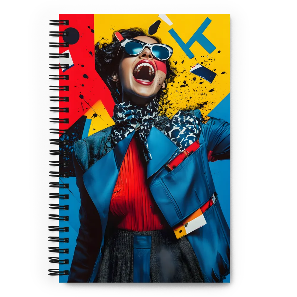 Exuberant Expression 
 Spiral Notebook | 140 pages