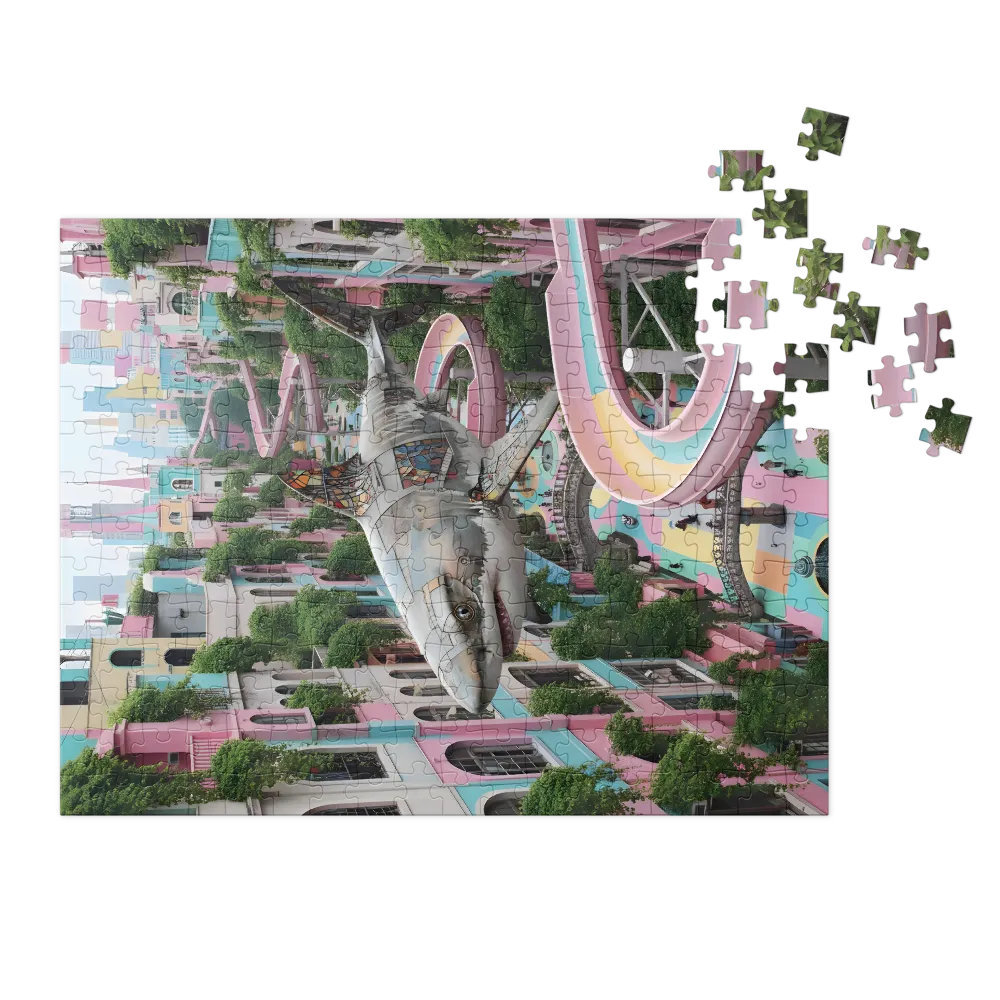 Pastel City Shark