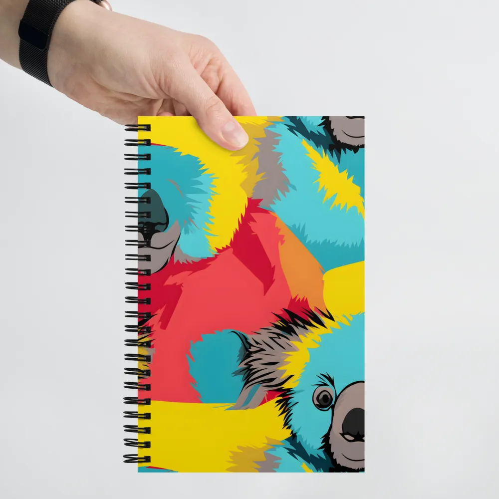 Whimsical Koalas in Vibrant Colors
