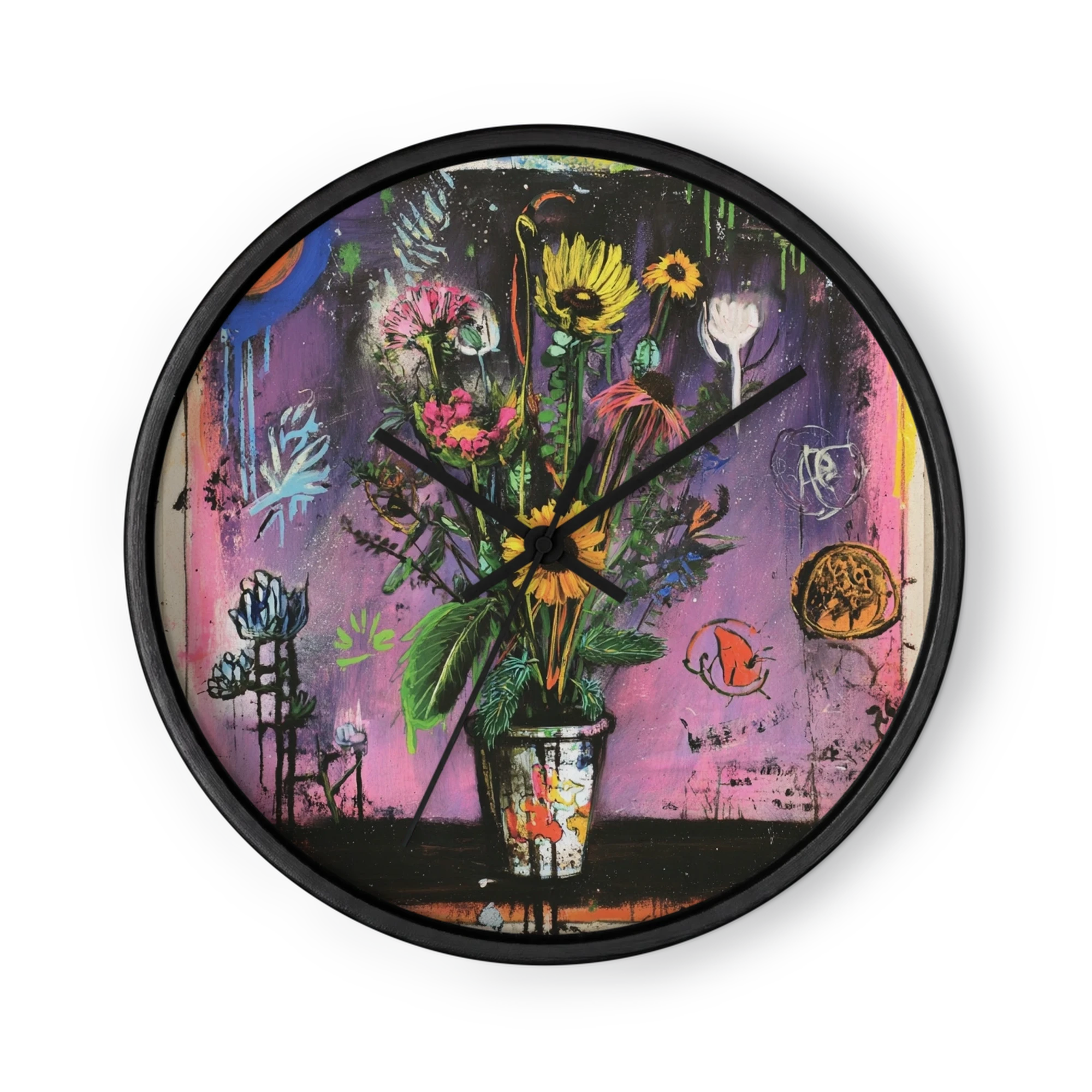 Wild Bouquet in Neon Twilight