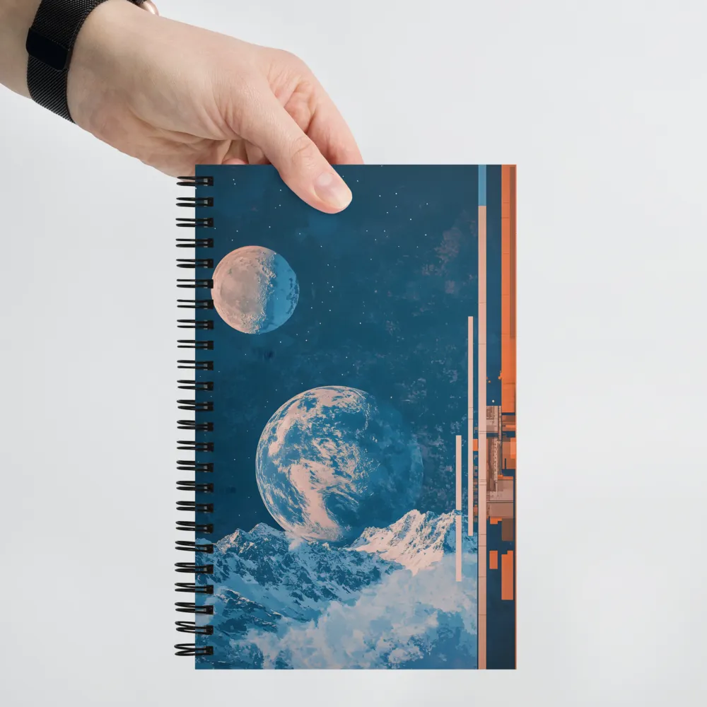Cosmic Peaks 
 Spiral Notebook | 140 pages