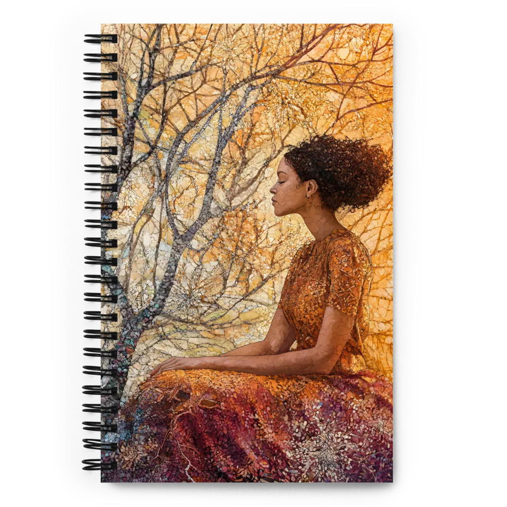 Autumn Contemplation 
 Spiral Notebook | 140 pages