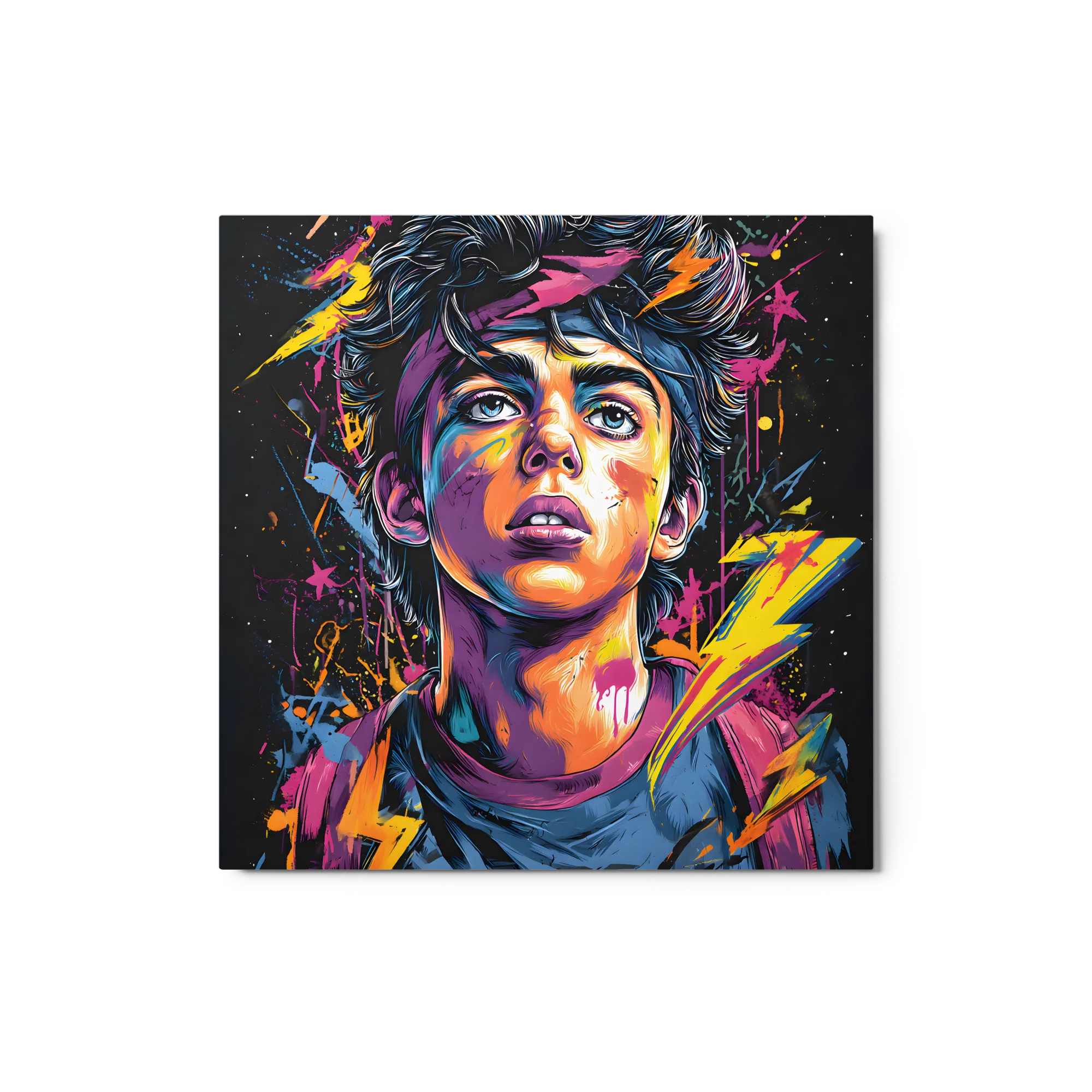 Pop Art Youth Portrait