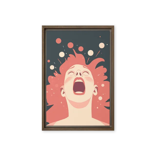 Ecstatic Scream | Art Print