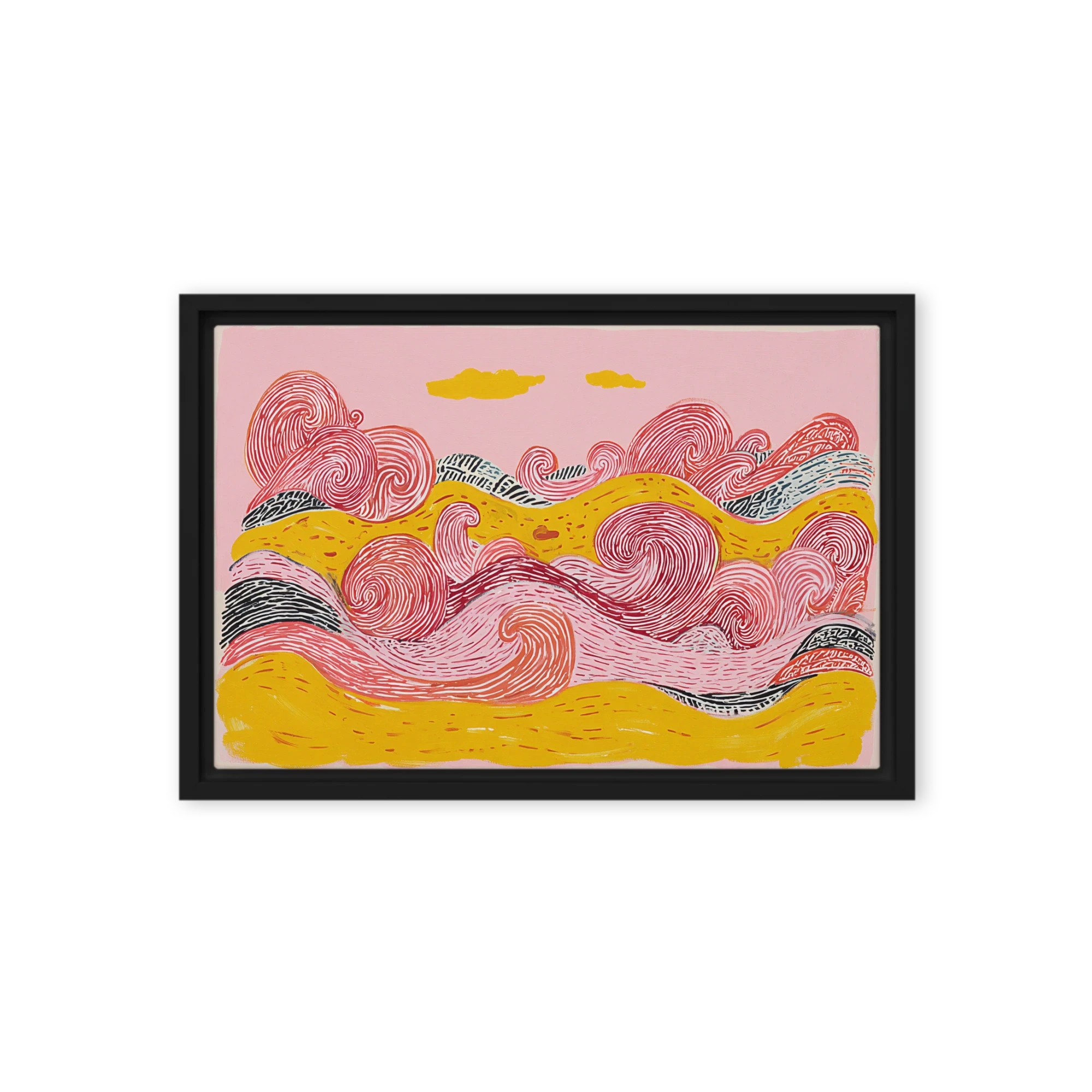 Pink Wall Art — Rosy Rhythm