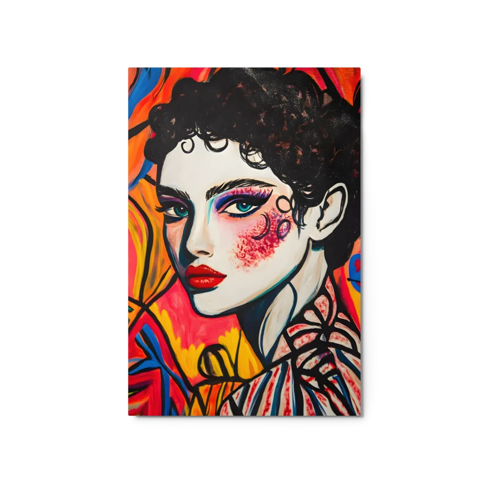 Ethereal Gaze 
 Canvas | 12″x 18″