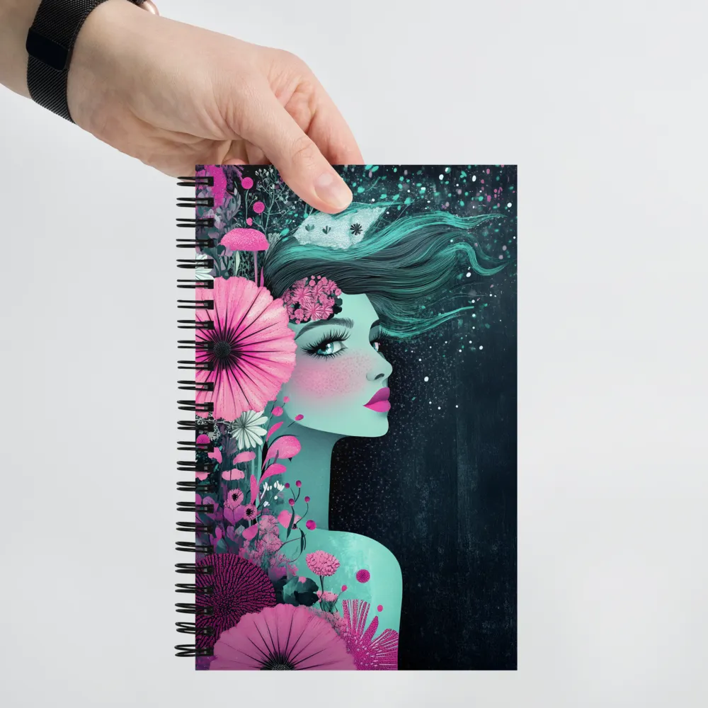 Floral Harmony: Portrait of Serenity