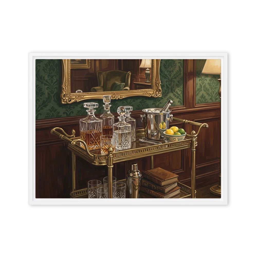 The Decanter's Glow | Art Print