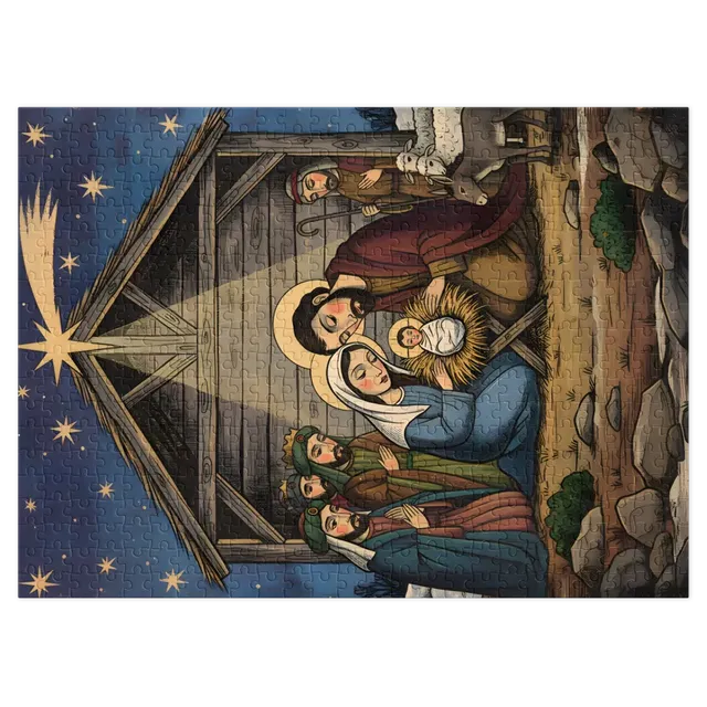 Holy Night — Nativity Scene | Jigsaw Puzzles