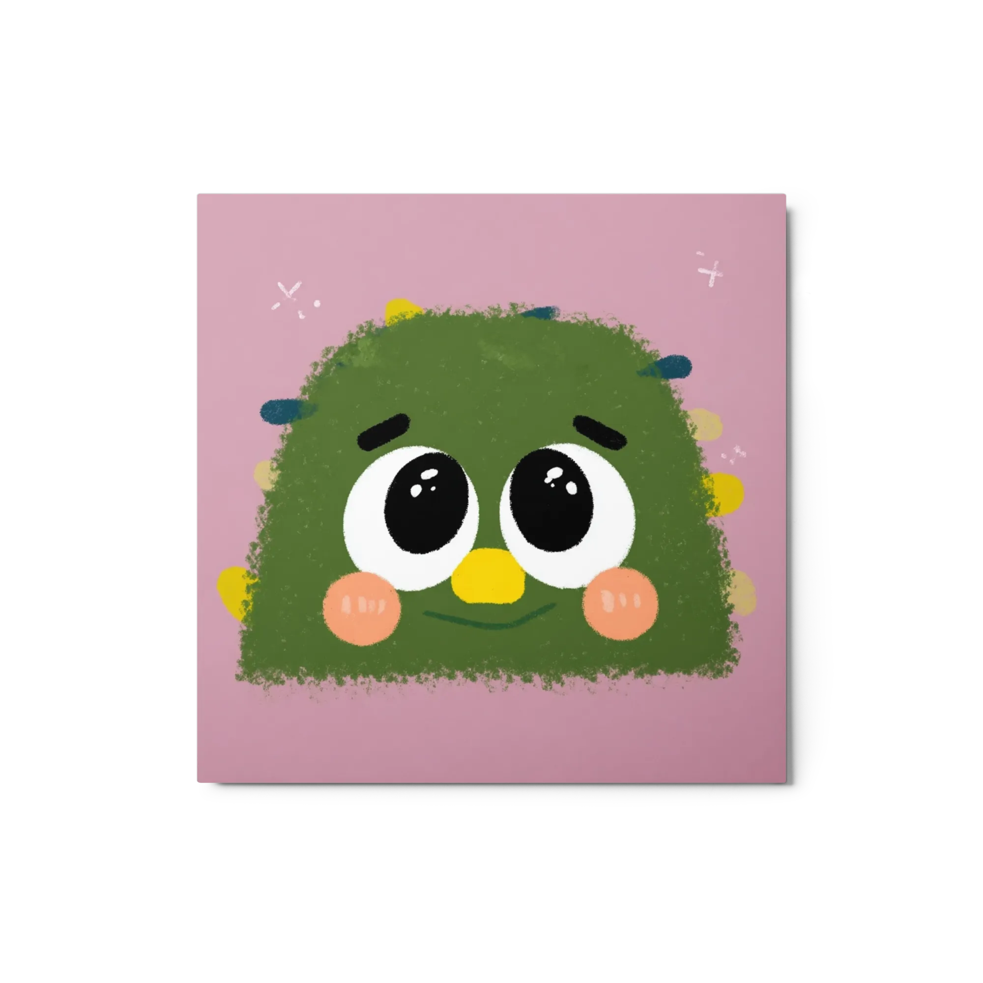 Green Fuzzy Monster