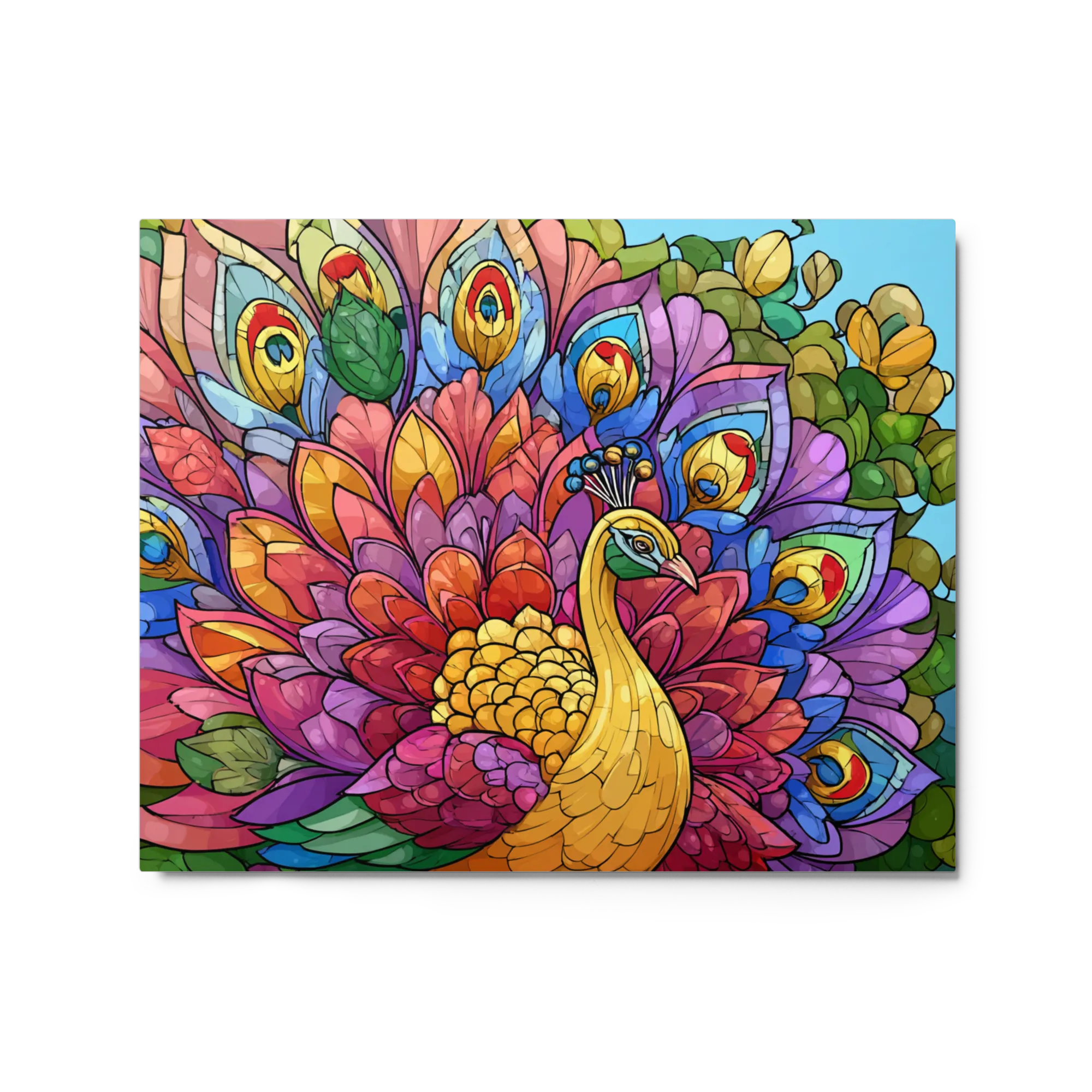 Prismatic Peacock | Art Print