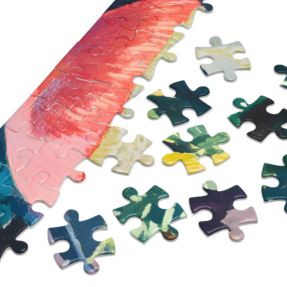 Le Sentier Enchanté 
 Puzzle en boite metallique