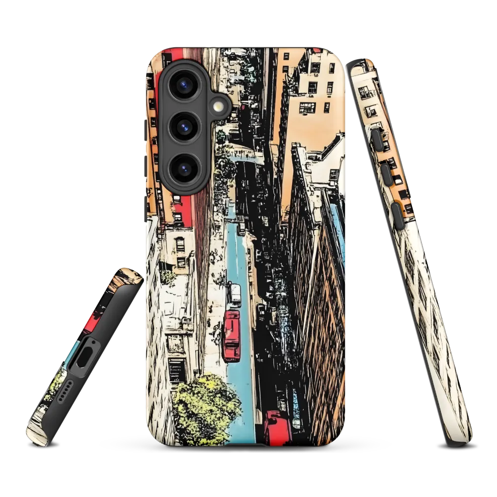 Aerial View of Cityscape | Phone Case