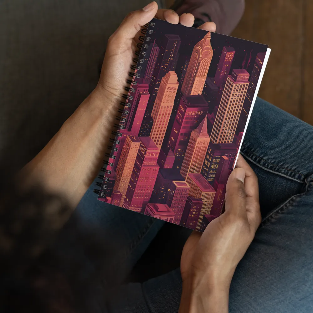 Urban Glow 
 Spiral Notebook | 140 pages