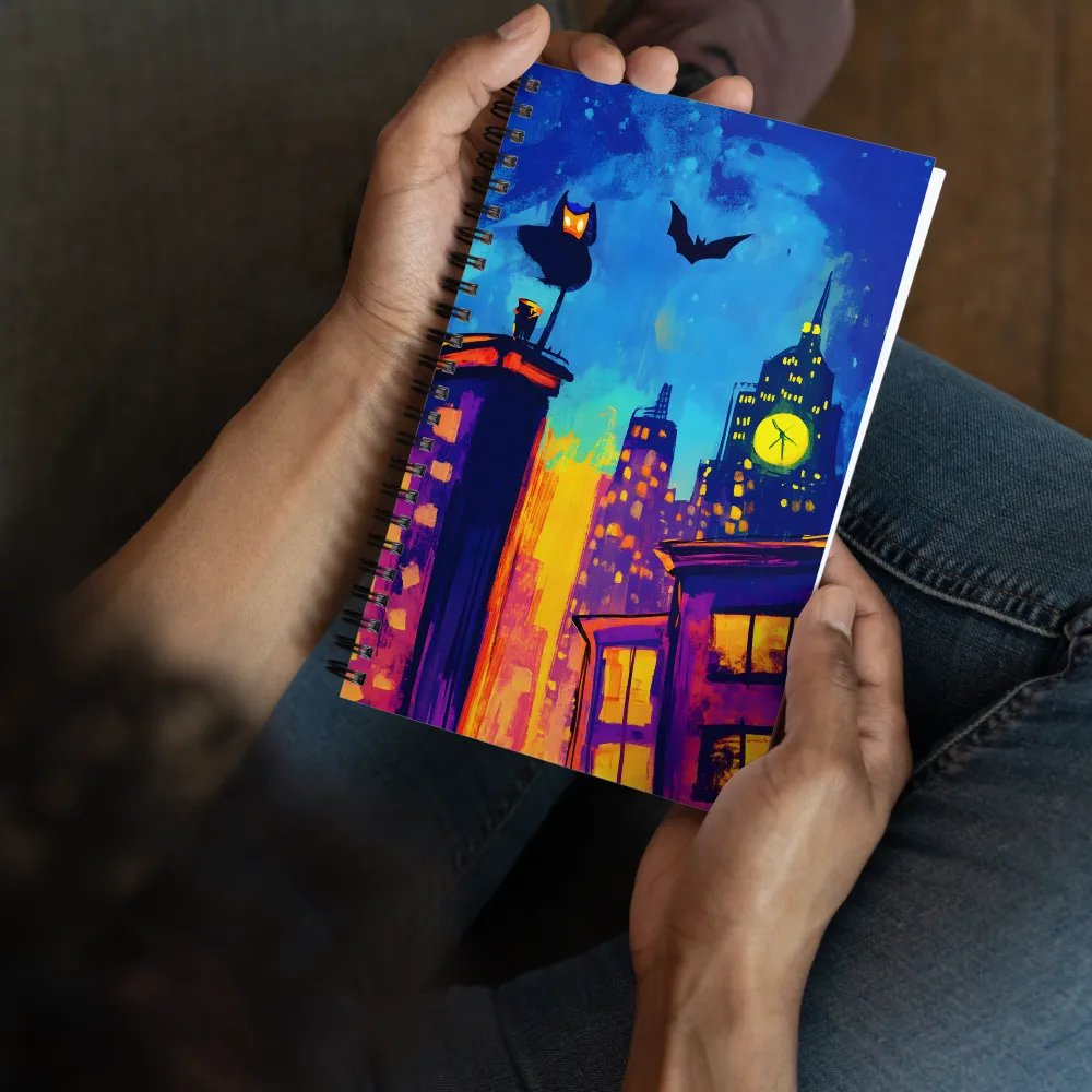 Guardian of the Metropolis 
 Spiral Notebook | 140 pages