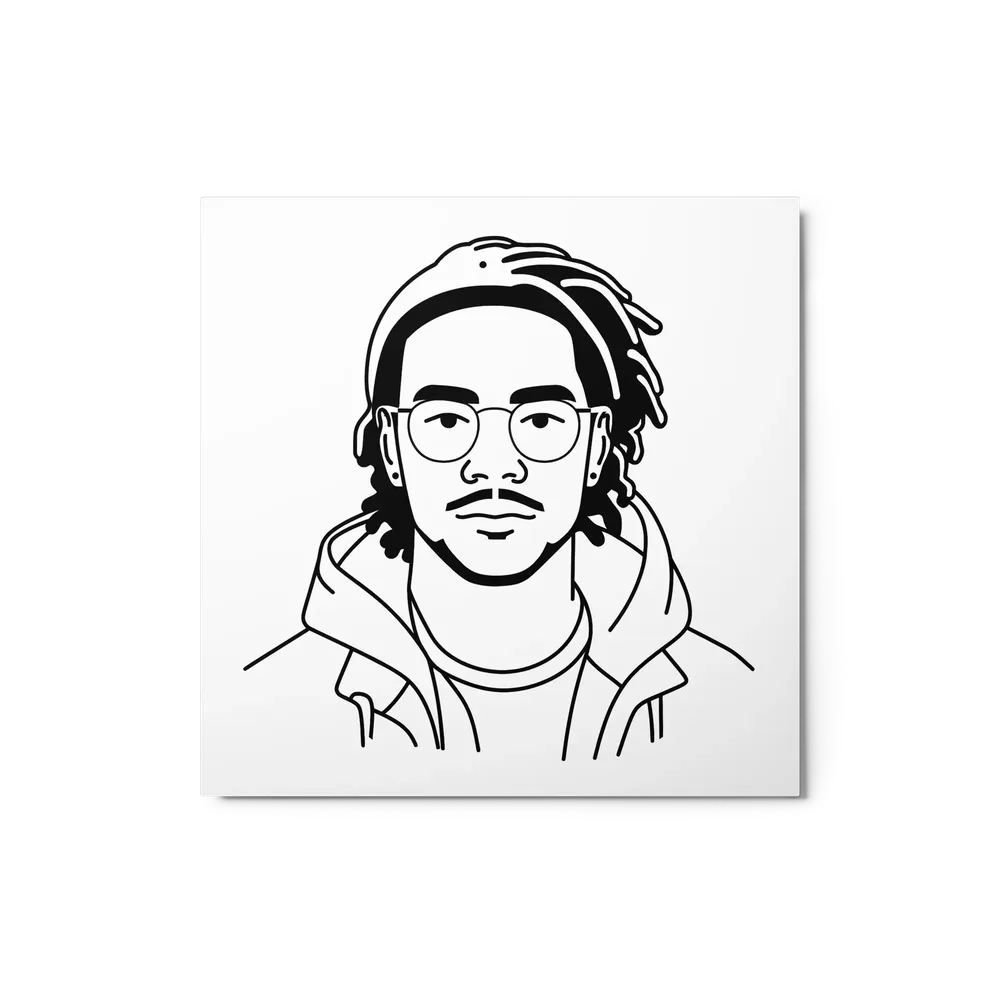 Modern Man Portrait | Art Print