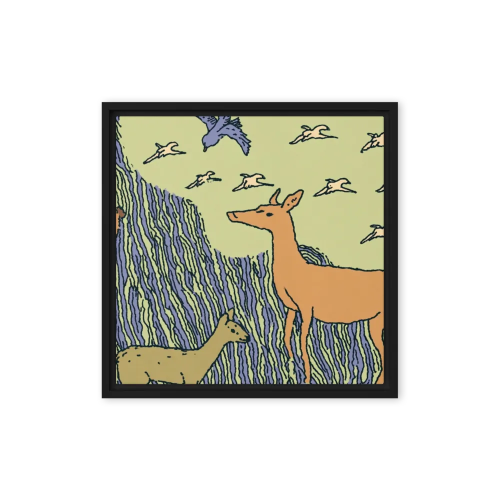Deer in the Meadow | Art Print