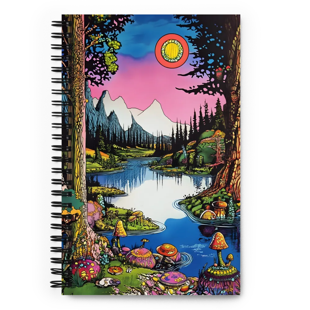 Mystic Mushroom Forest 
 Spiral Notebook | 140 pages