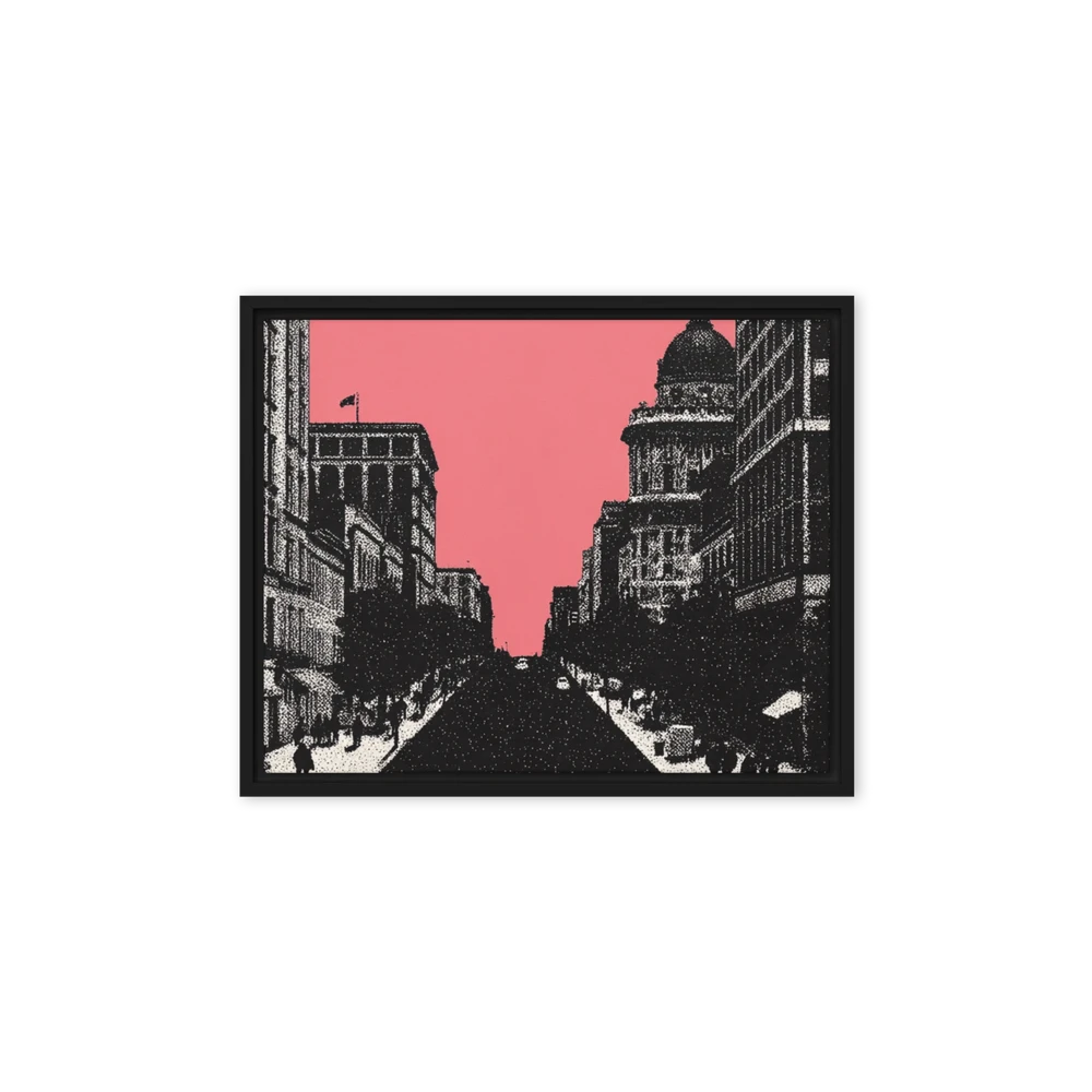 Avenue in Pink | Art Print