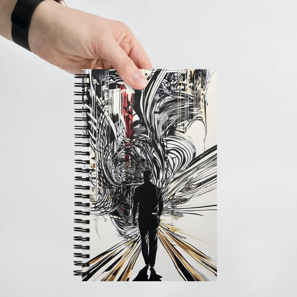 Echoes of the Labyrinth 
 Spiral Notebook | 140 pages