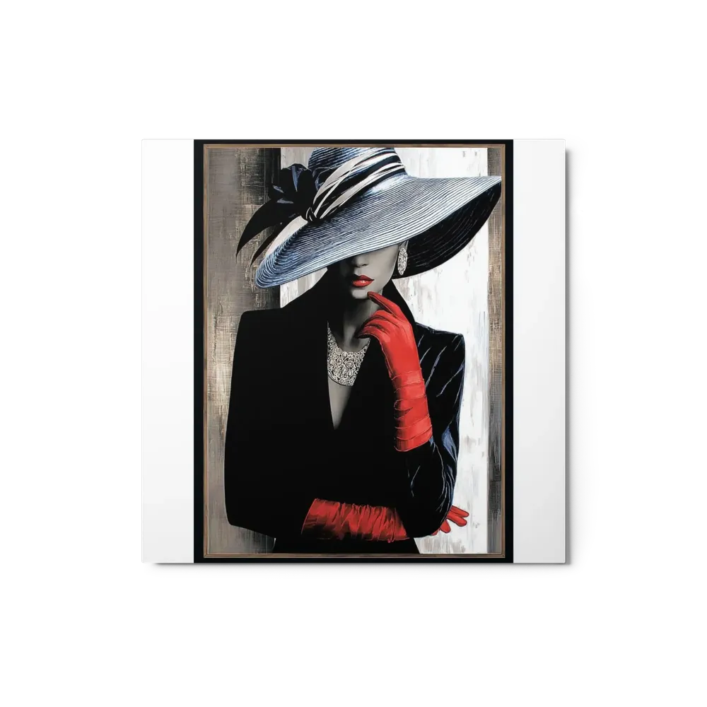 Elegance in Red | Art Print