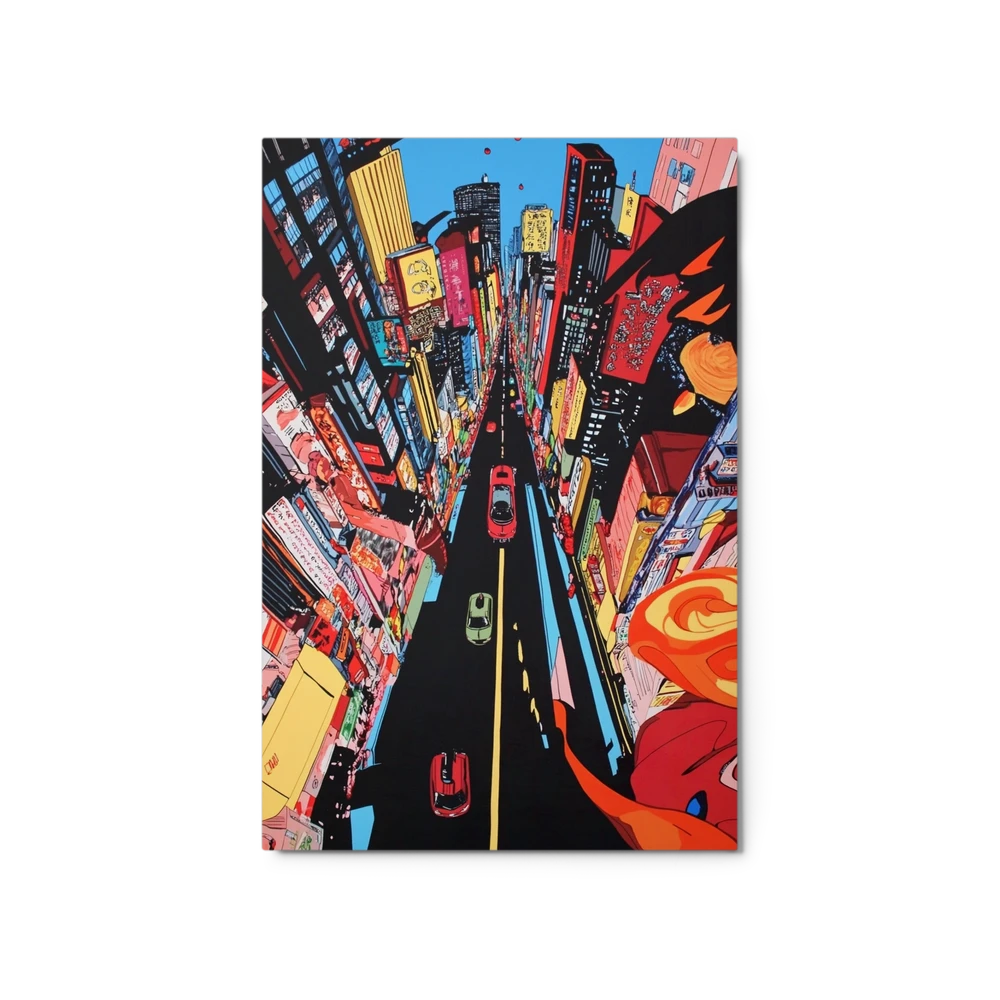 Dynamic Futuristic Cityscape | Art Print