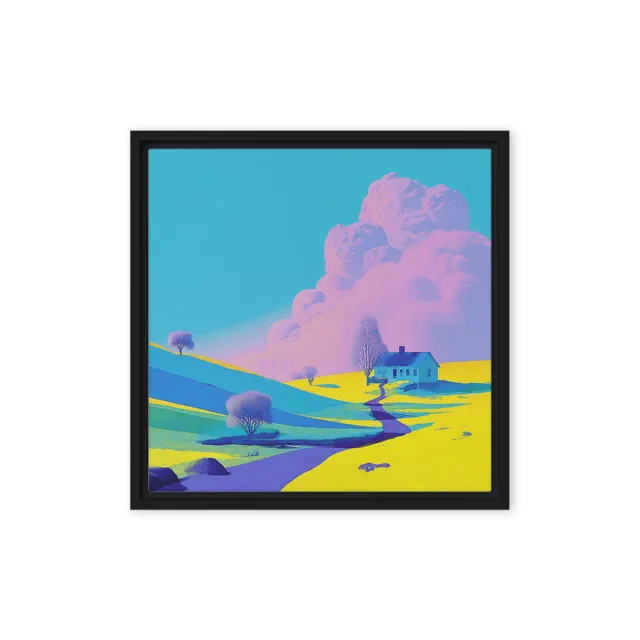 Pastel Cloud Horizon | Art Print