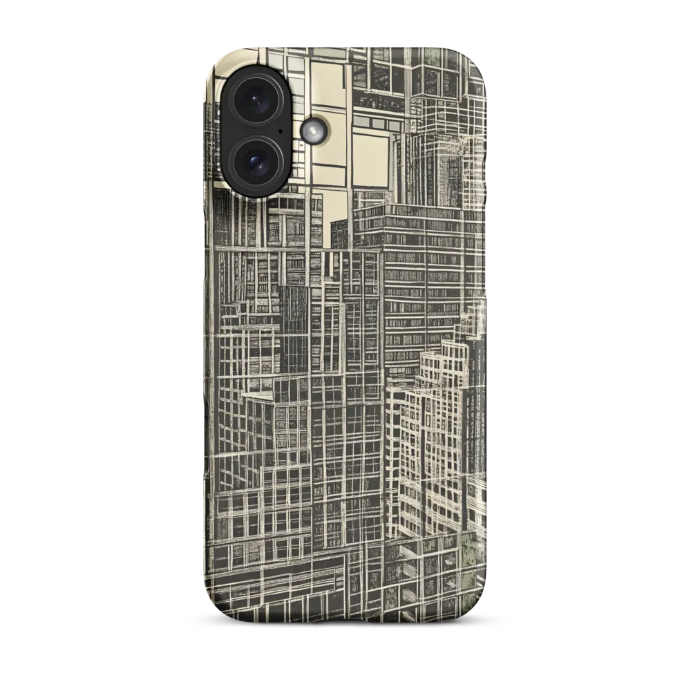 Abstract Cityscape Design | Phone Case