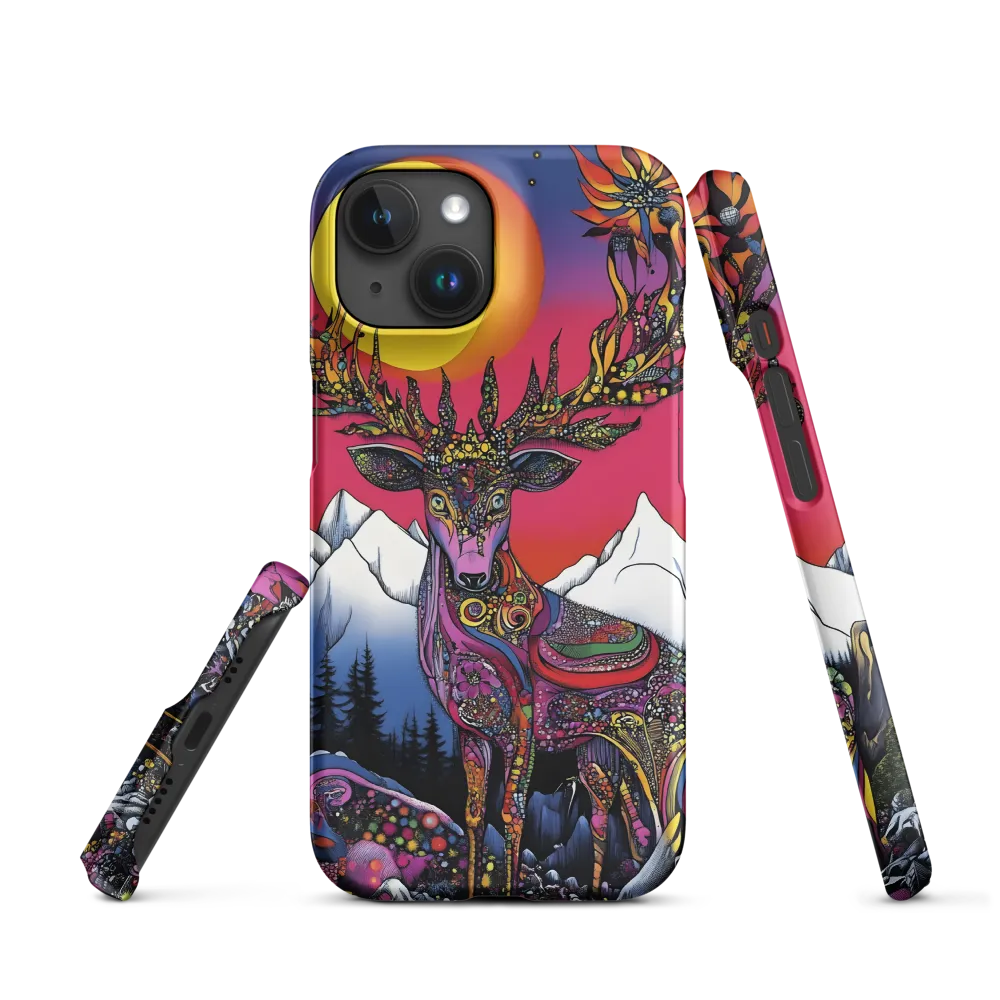 Surreal Colorful Deer Illustration | Phone Case