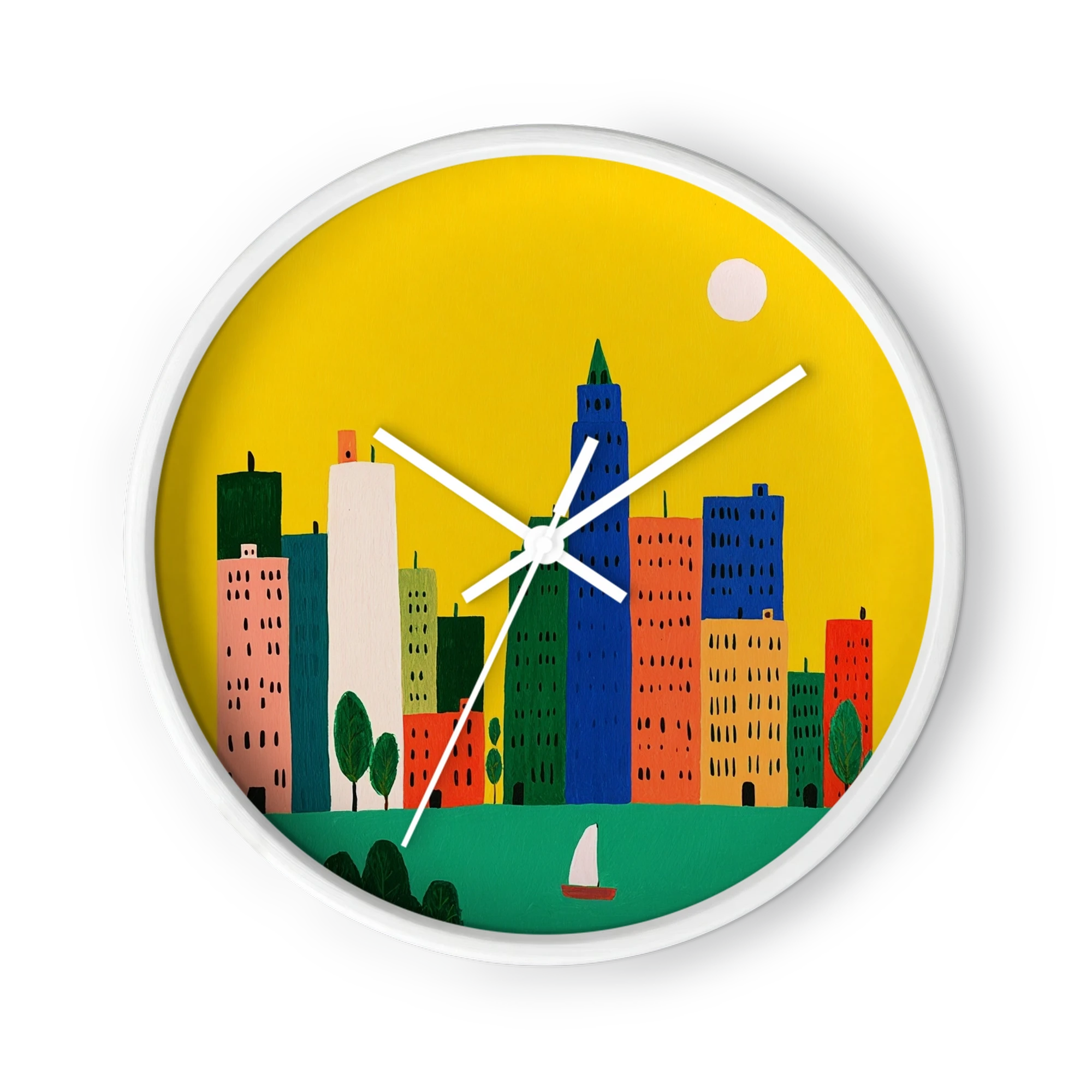 Bright City Skyline