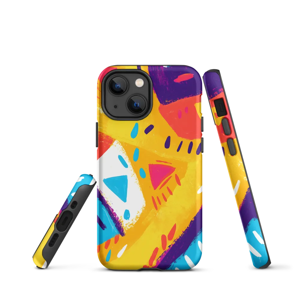 Colorful Abstract Geometric Design | Phone Case